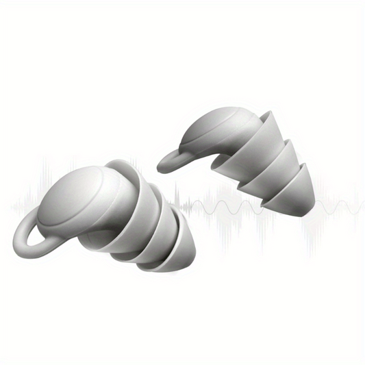 Silicone Ear Plugs Noise Reduction Sound Insulation Earplugs Sleeping Aid