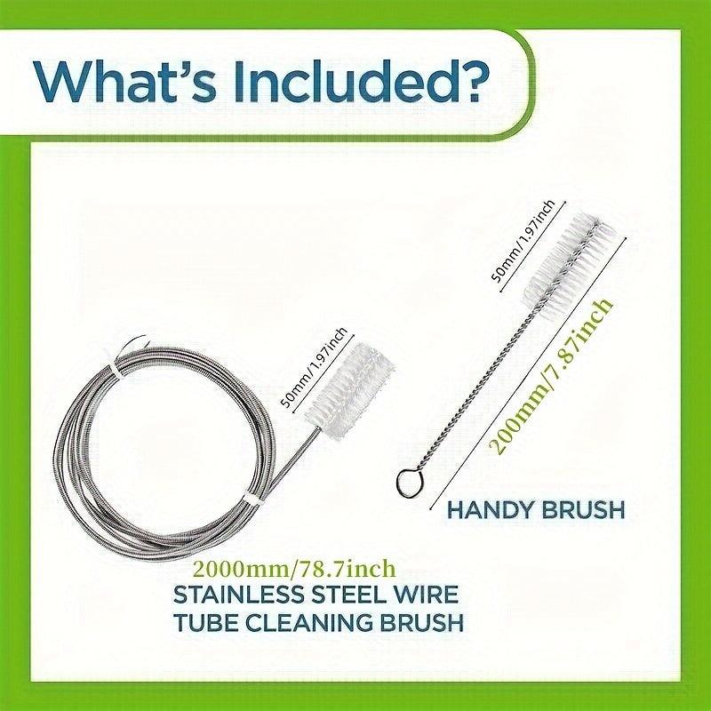 CPAP Tube Cleaning Brush 199/64 Cm Plus Handy Brush 19/81 Cm