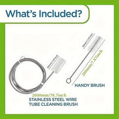 CPAP Tube Cleaning Brush 199/64 Cm Plus Handy Brush 19/81 Cm