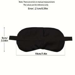 Blackout Eye Mask Stars Print Unisex Size Travel Blindfold
