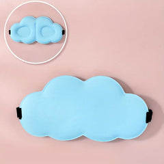 3D Cloud Sleep Eye Mask Silk Ice Feel Comfortable Relax Fatigue