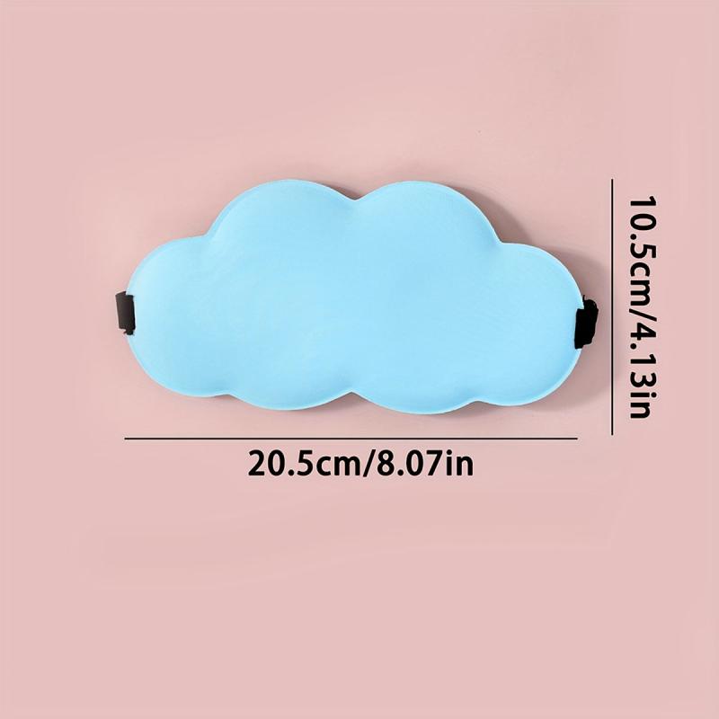 3D Cloud Sleep Eye Mask Silk Ice Feel Comfortable Relax Fatigue