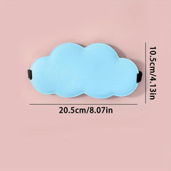3D Cloud Sleep Eye Mask Silk Ice Feel Comfortable Relax Fatigue