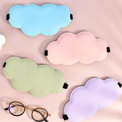 3D Cloud Sleep Eye Mask Silk Ice Feel Comfortable Relax Fatigue