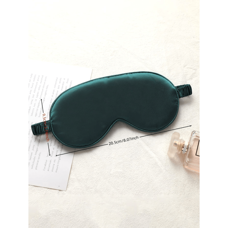 Women's Silk Eye Mask Travel Eyepatch Rest Blindfold