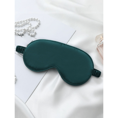 Women's Silk Eye Mask Travel Eyepatch Rest Blindfold