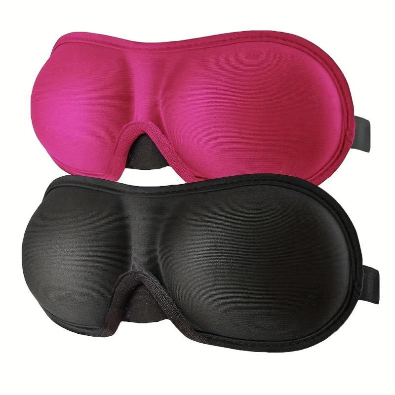 2pcs 3D Eye Nest Sleep Mask - Travel Office Sleeping Plane Gift