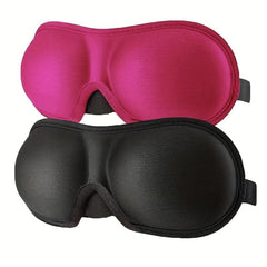 2pcs 3D Eye Nest Sleep Mask - Travel Office Sleeping Plane Gift