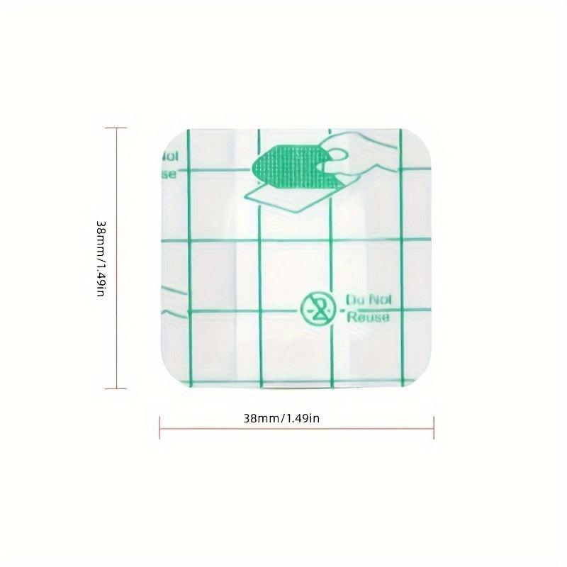 50pcs Waterproof Transparent Bandages 38x38cm