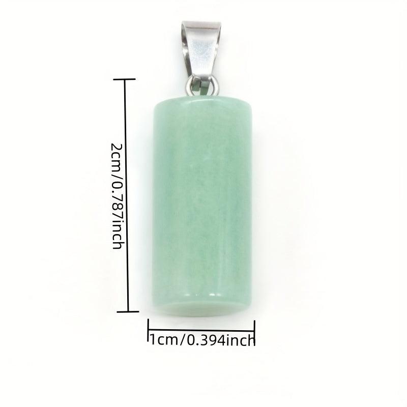 Natural Crystal Stone Pendant for DIY Earrings & Necklaces