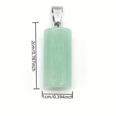 Natural Crystal Stone Pendant for DIY Earrings & Necklaces