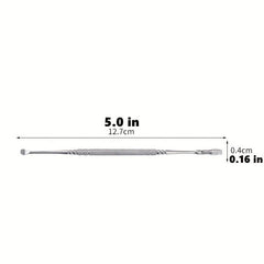 Stainless Steel Double Head Spring Ear Scoop