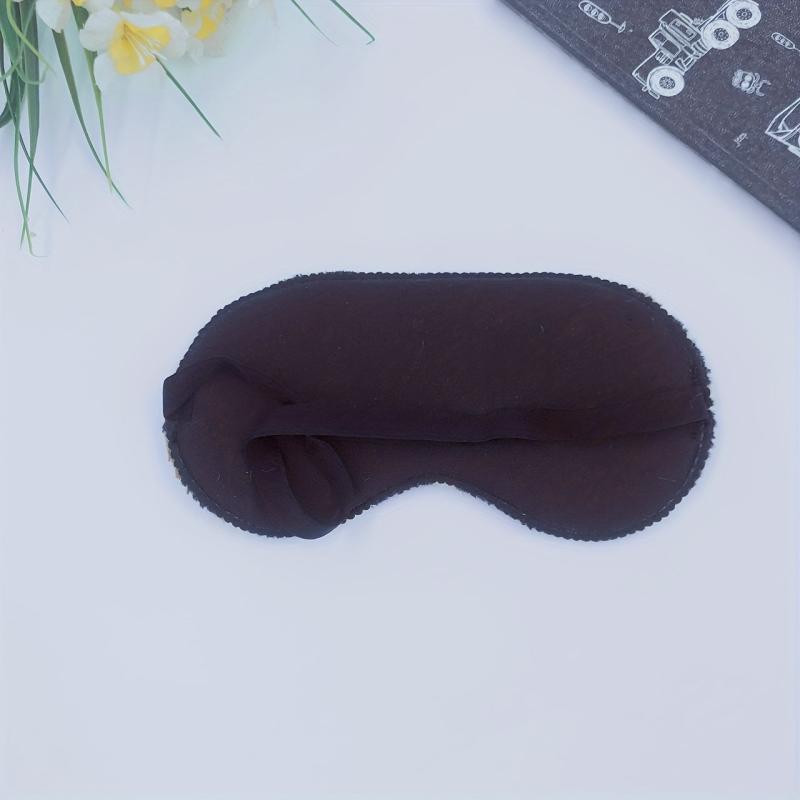 Leopard Plush Eye Mask Soft Cover for Travel Nap Meditation