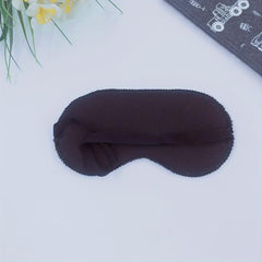 Leopard Plush Eye Mask Soft Cover for Travel Nap Meditation