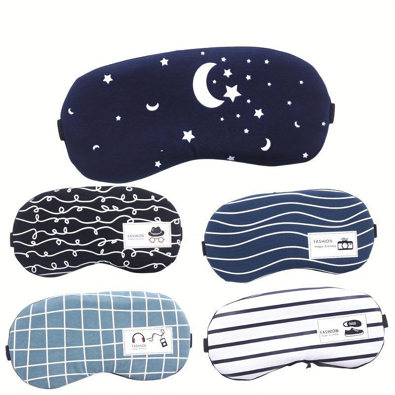 Sleep Blackout Eye Mask Soft Breathable Cotton For Women Men