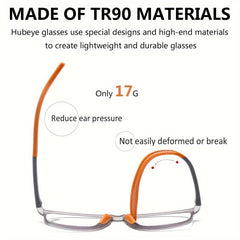 TR90 Sport Reading Glasses Hyperopia Optical Eyewear Diopters To 4 0