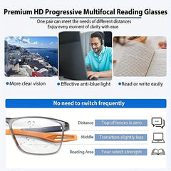 TR90 Sport Reading Glasses Hyperopia Optical Eyewear Diopters To 4 0