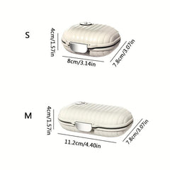Portable 7-Day Pill Box Travel Organizer