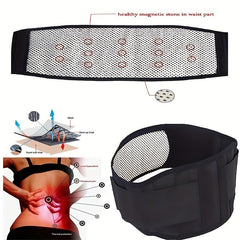 Adjustable Self-heating Magnetic Back & Waist Support Belt Massage Belt