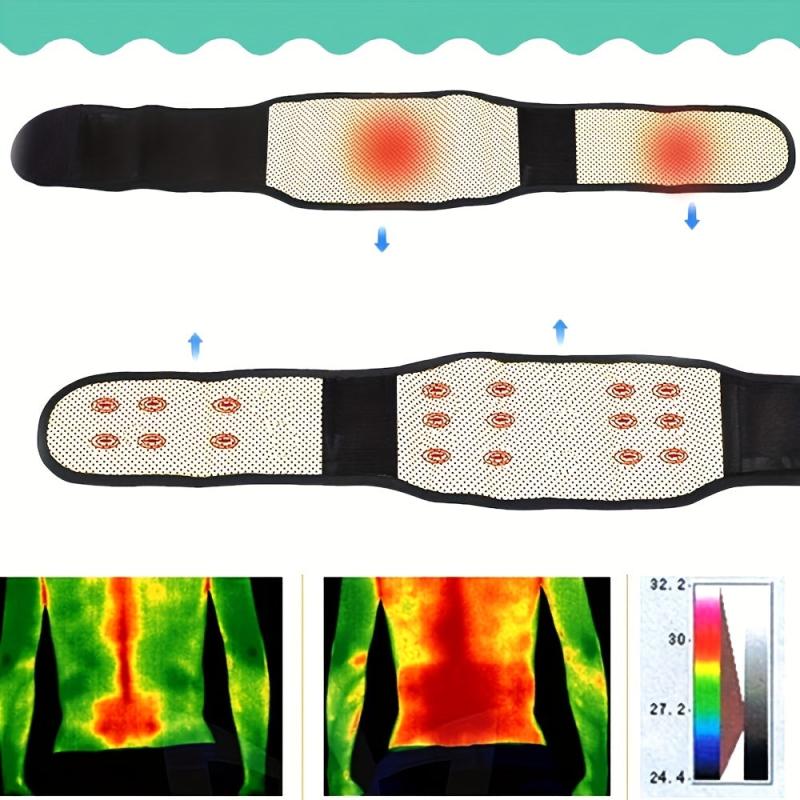 Adjustable Self-heating Magnetic Back & Waist Support Belt Massage Belt