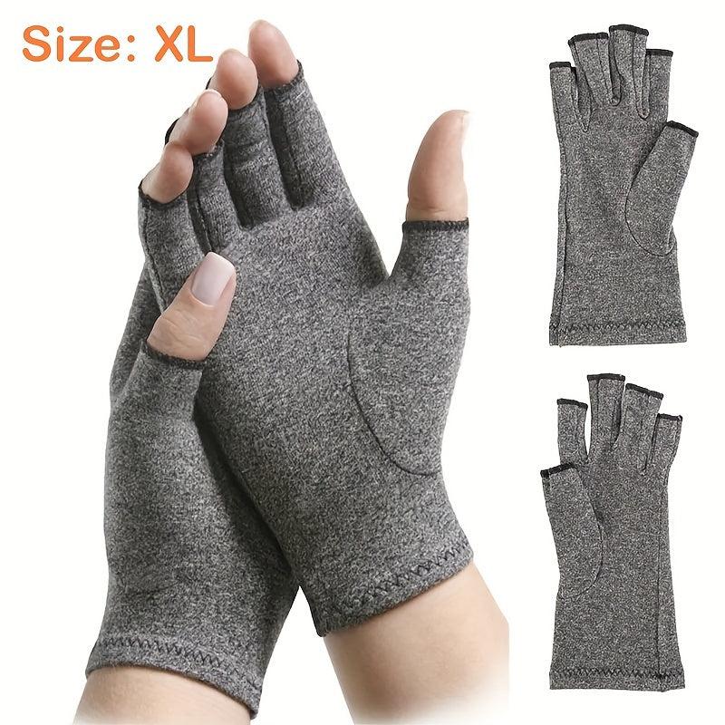 Double Compression Gloves Touchscreen Gloves with Wrist Support