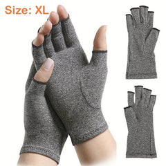 Double Compression Gloves Touchscreen Gloves with Wrist Support