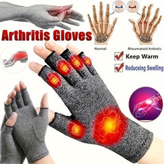 Double Compression Gloves Touchscreen Gloves with Wrist Support