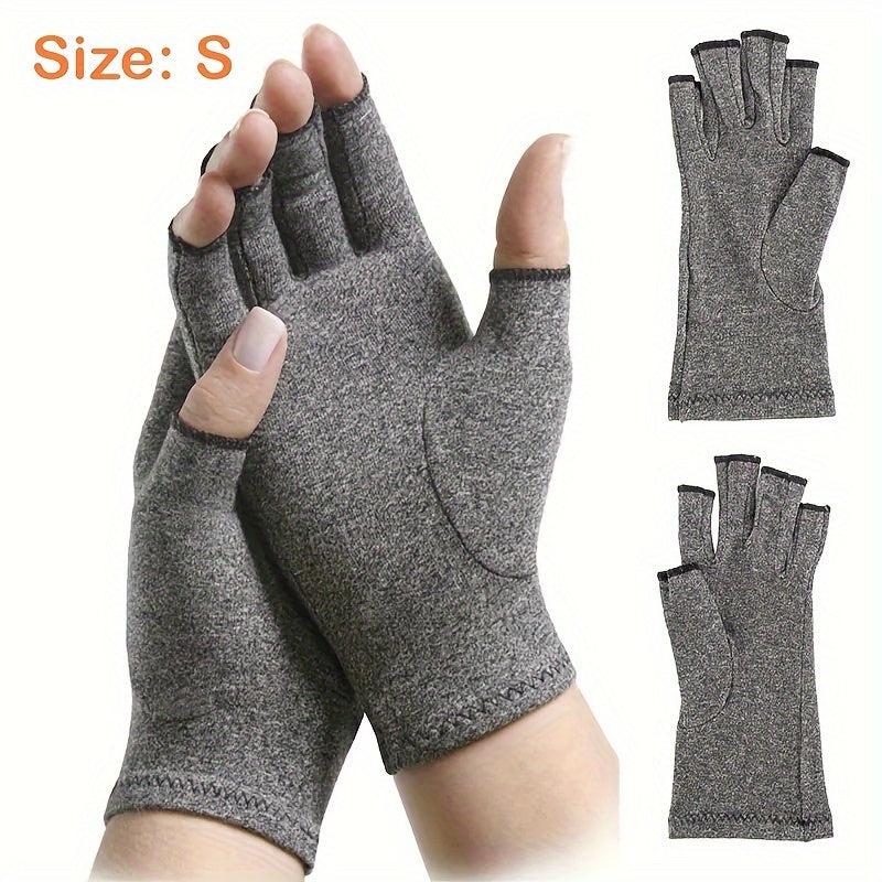 Double Compression Gloves Touchscreen Gloves with Wrist Support