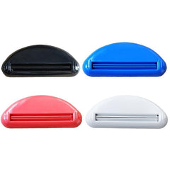 Plastic toothpaste squeezer prevents waste
