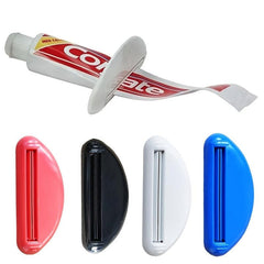 Plastic toothpaste squeezer prevents waste
