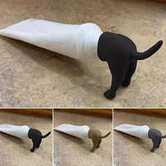 1pc Pooping Dog Toothpaste Cap Toothpaste Cover Dispenser Squeezer
