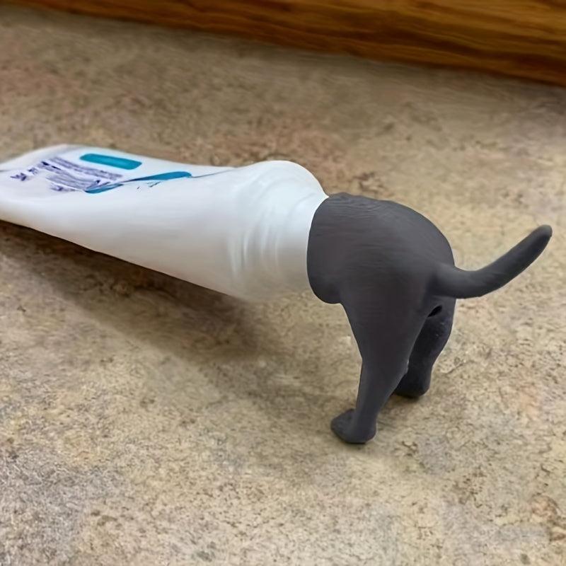 1pc Pooping Dog Toothpaste Cap Toothpaste Cover Dispenser Squeezer