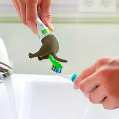 1pc Pooping Dog Toothpaste Cap Toothpaste Cover Dispenser Squeezer