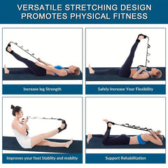 Plantar Fasciitis Yoga Stretching Strap Leg Stretcher