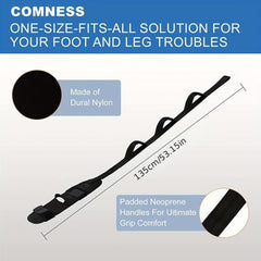 Plantar Fasciitis Yoga Stretching Strap Leg Stretcher
