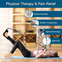 Plantar Fasciitis Yoga Stretching Strap Leg Stretcher