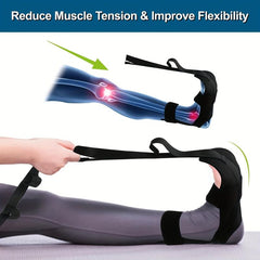 Plantar Fasciitis Yoga Stretching Strap Leg Stretcher