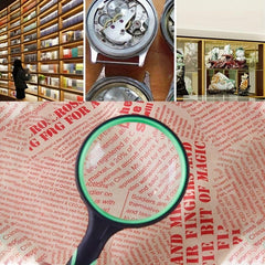 10x Magnifying Glass Handheld Reading Magnifier for Elderly