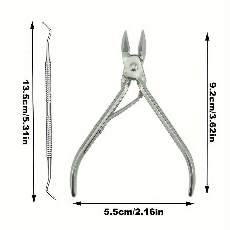 Ingrown Toe Nail Correction Nippers Clipper Cutters Pedicure Care Tool