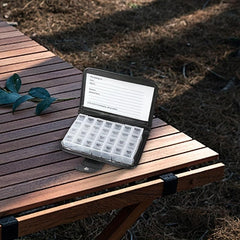 Leather Travel Pill Organizer 7 Weekly Case Portable Pill Dispenser