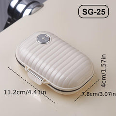 Portable Pill Box Medicine Dispenser Daily Weekly Travel Outdoor