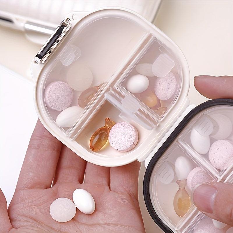 Portable Pill Box Medicine Dispenser Daily Weekly Travel Outdoor