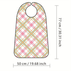 Waterproof Eating Bibs, Beautiful Print, Protects Clothing