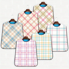 Waterproof Eating Bibs, Beautiful Print, Protects Clothing