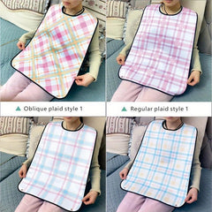 Waterproof Eating Bibs, Beautiful Print, Protects Clothing