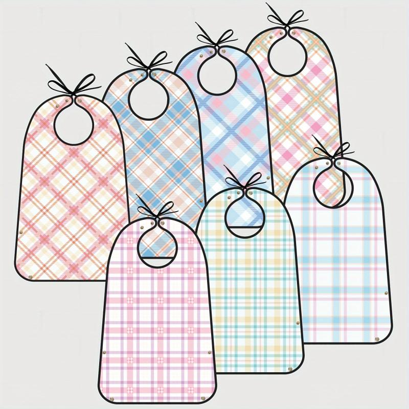 Waterproof Eating Bibs, Beautiful Print, Protects Clothing