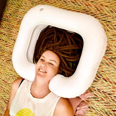 Inflatable Portable Shampoo Bowl for Bedside Hair Washing