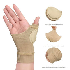 1 Pair Sports Wrist Thumb Palm Protection Half Finger Cycling Gloves