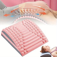 Lumbar Support Pillow for Spine Relief Massage Yoga Stretching Exercise