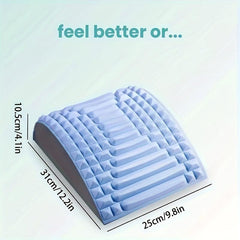 Lumbar Support Pillow for Spine Relief Massage Yoga Stretching Exercise
